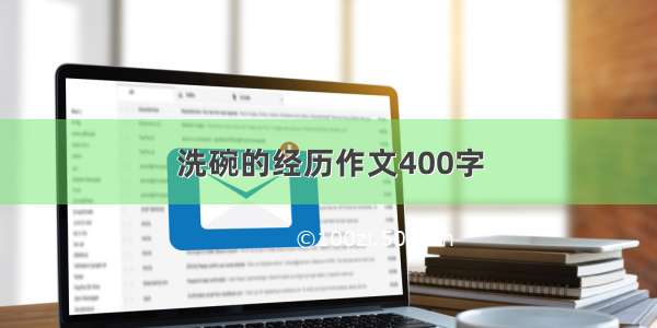 洗碗的经历作文400字