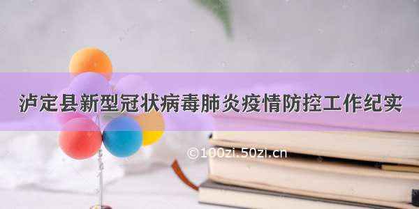 泸定县新型冠状病毒肺炎疫情防控工作纪实