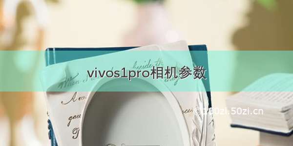 vivos1pro相机参数