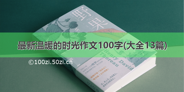 最新温暖的时光作文100字(大全13篇)