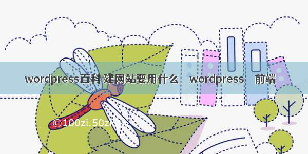 wordpress百科 建网站要用什么 – wordpress – 前端