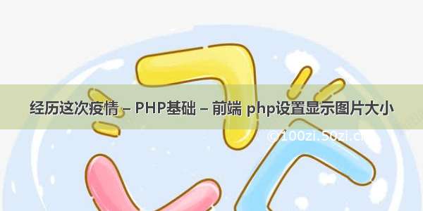 经历这次疫情 – PHP基础 – 前端 php设置显示图片大小