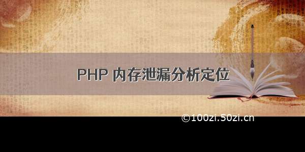 PHP 内存泄漏分析定位