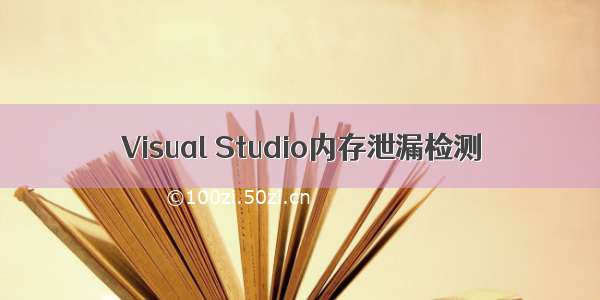 Visual Studio内存泄漏检测