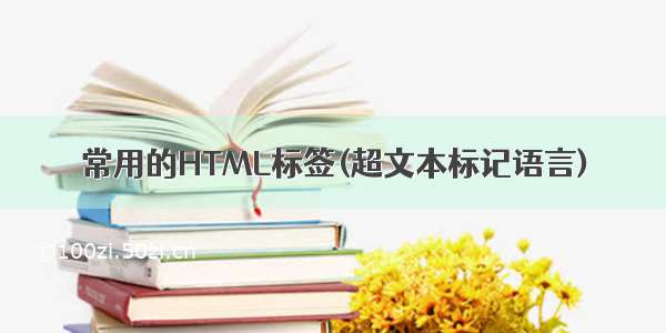 常用的HTML标签(超文本标记语言)