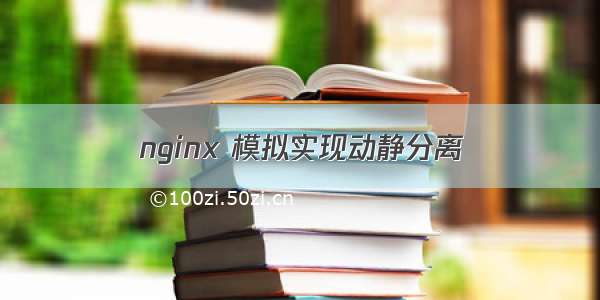 nginx 模拟实现动静分离