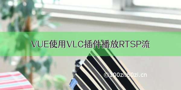 VUE使用VLC插件播放RTSP流