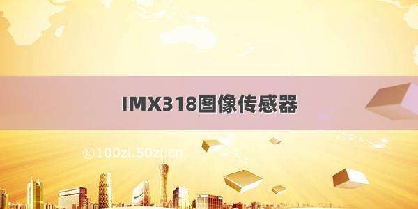 IMX318图像传感器