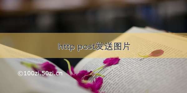 http post发送图片