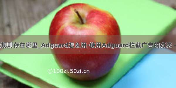 adguard拦截规则存在哪里_Adguard怎么用-使用Adguard拦截广告的方法 - 河东软件园...