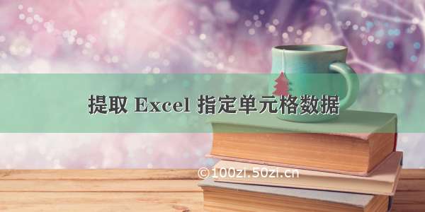 提取 Excel 指定单元格数据