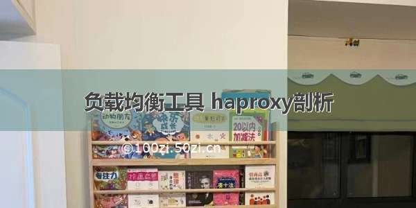 负载均衡工具 haproxy剖析