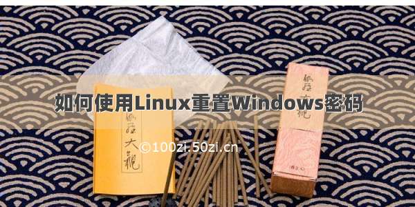 如何使用Linux重置Windows密码