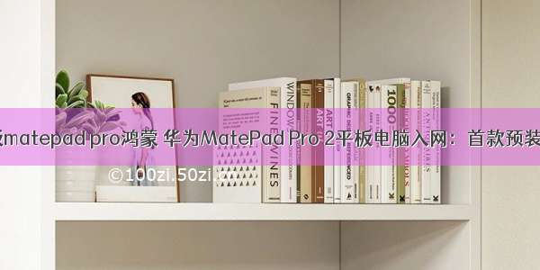 华为平板matepad pro鸿蒙 华为MatePad Pro 2平板电脑入网：首款预装鸿蒙OS