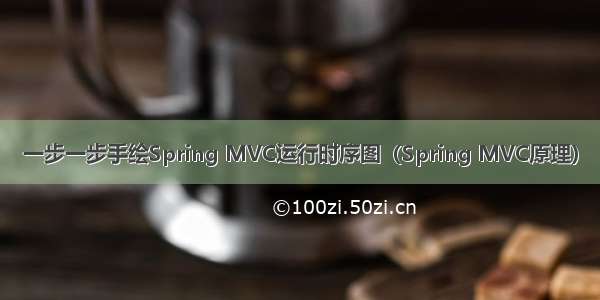 一步一步手绘Spring MVC运行时序图（Spring MVC原理）