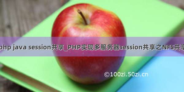 php java session共享_PHP实现多服务器session共享之NFS共享