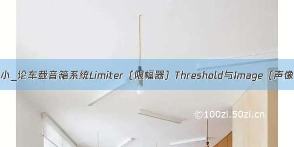 bcb image 动态大小_论车载音箱系统Limiter（限幅器）Threshold与Image（声像）稳定度的关系...