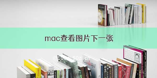 mac查看图片下一张