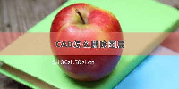 CAD怎么删除图层