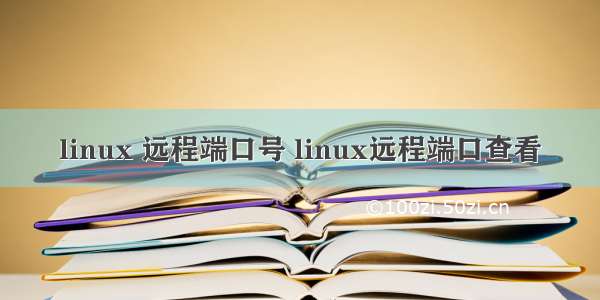 linux 远程端口号 linux远程端口查看