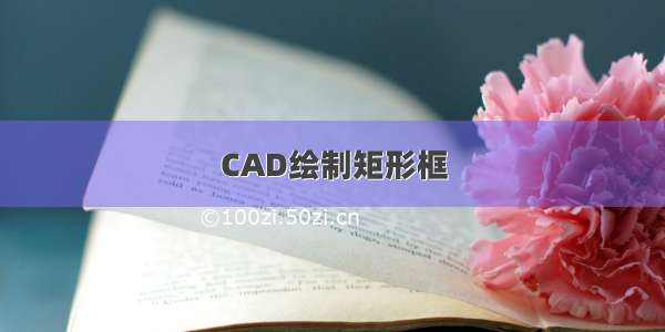 CAD绘制矩形框