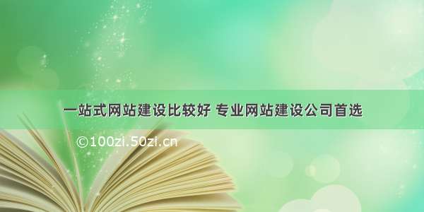 一站式网站建设比较好 专业网站建设公司首选