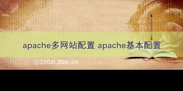 apache多网站配置 apache基本配置