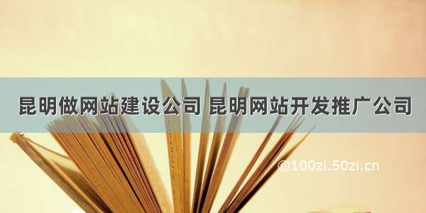 昆明做网站建设公司 昆明网站开发推广公司