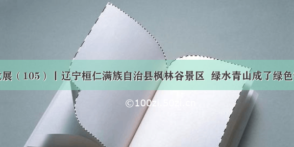 推动绿色发展（105）丨辽宁桓仁满族自治县枫林谷景区  绿水青山成了绿色银行（人民