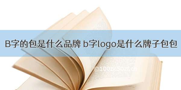 B字的包是什么品牌 b字logo是什么牌子包包