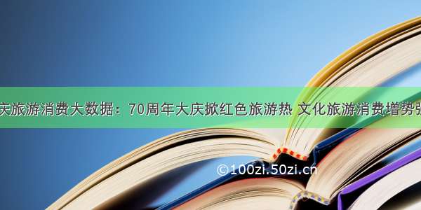 国庆旅游消费大数据：70周年大庆掀红色旅游热 文化旅游消费增势强劲