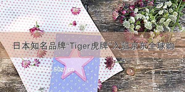 日本知名品牌“Tiger虎牌”入驻京东全球购