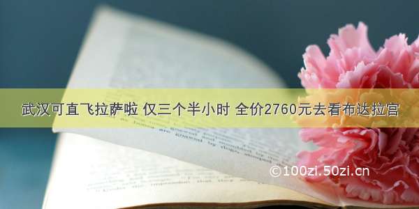 武汉可直飞拉萨啦 仅三个半小时 全价2760元去看布达拉宫