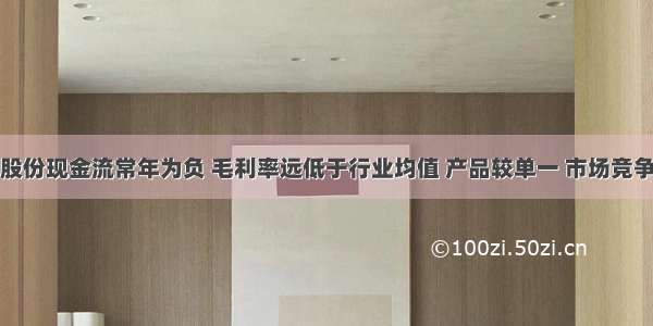 中伟股份现金流常年为负 毛利率远低于行业均值 产品较单一 市场竞争受限