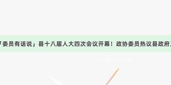 东营广饶：「委员有话说」县十八届人大四次会议开幕！政协委员热议县政府工作报告及其