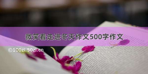 微笑着走进冬天作文500字作文