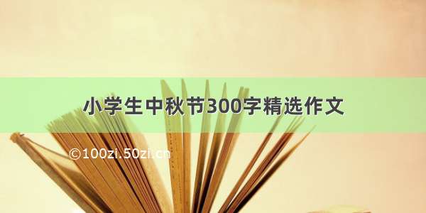 小学生中秋节300字精选作文