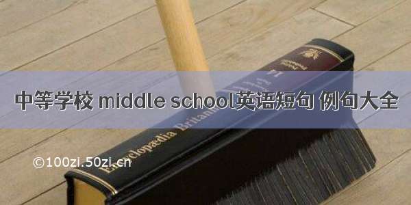 中等学校 middle school英语短句 例句大全