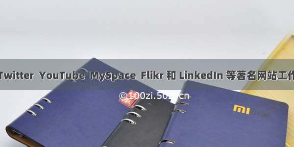 你知道 Facebook  Twitter  YouTube  MySpace  Flikr 和 LinkedIn 等著名网站工作环境是怎么样的吗？