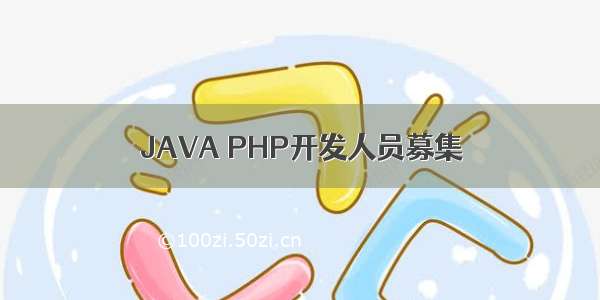 JAVA PHP开发人员募集