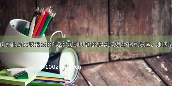 氧气是一种化学性质比较活泼的气体 它可以和许多物质发生化学反应．如图所示．关于三