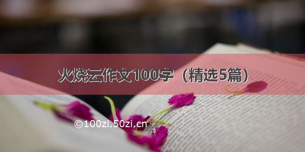 火烧云作文100字（精选5篇）